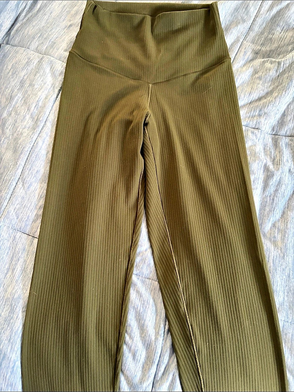 OFFLINE by Aerie Real Me XTRA High Waisted Ribbed 7/8 Legging Ribbed 7/8
